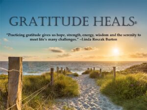 Gratitude Heals Quote