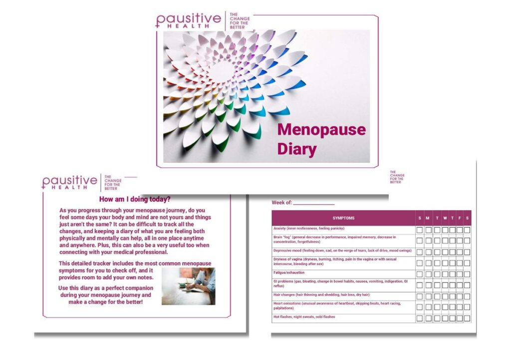 Menopause Diary Toolkit Mockup